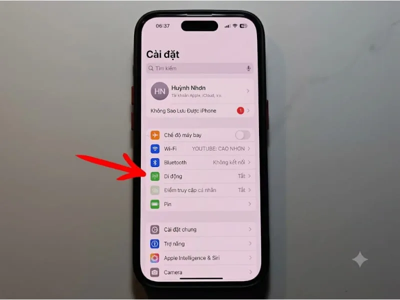 Cách chia sẻ mạng 4g cho điện thoại khác