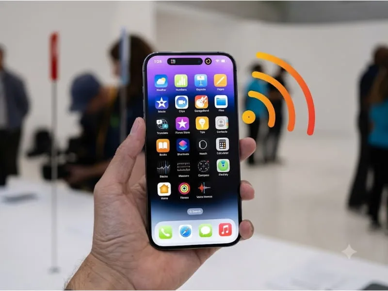Bước 1 – Bật dữ liệu di động trên iPhone